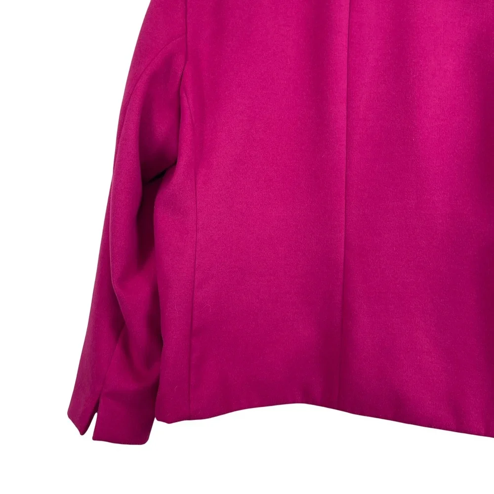 Chico's Pink Hidden Hook Blazer Jacket Womens Academia Old Money Twee Size 3 XL - Picture 7 of 16